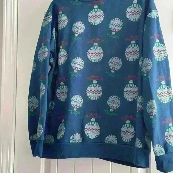 Disney Mickey & Minnie Blue  Lightup Christmas Ugly Sweater/Sweat Shirt/Sz 2XL - Picture 3 of 5
